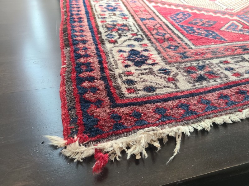 Vintage Persian Sarab Wool Runner Rug 3' x 11' gallery