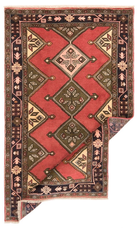 Koliai 168x100 cm Hand Knotted Oriental Rug Nomadic Red gallery