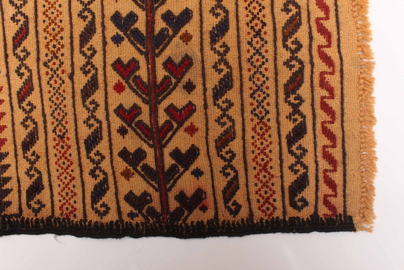 Vintage Hand Woven Area Rug 4'5" x 6'4" Traditional Wool Oriental Carpet gallery