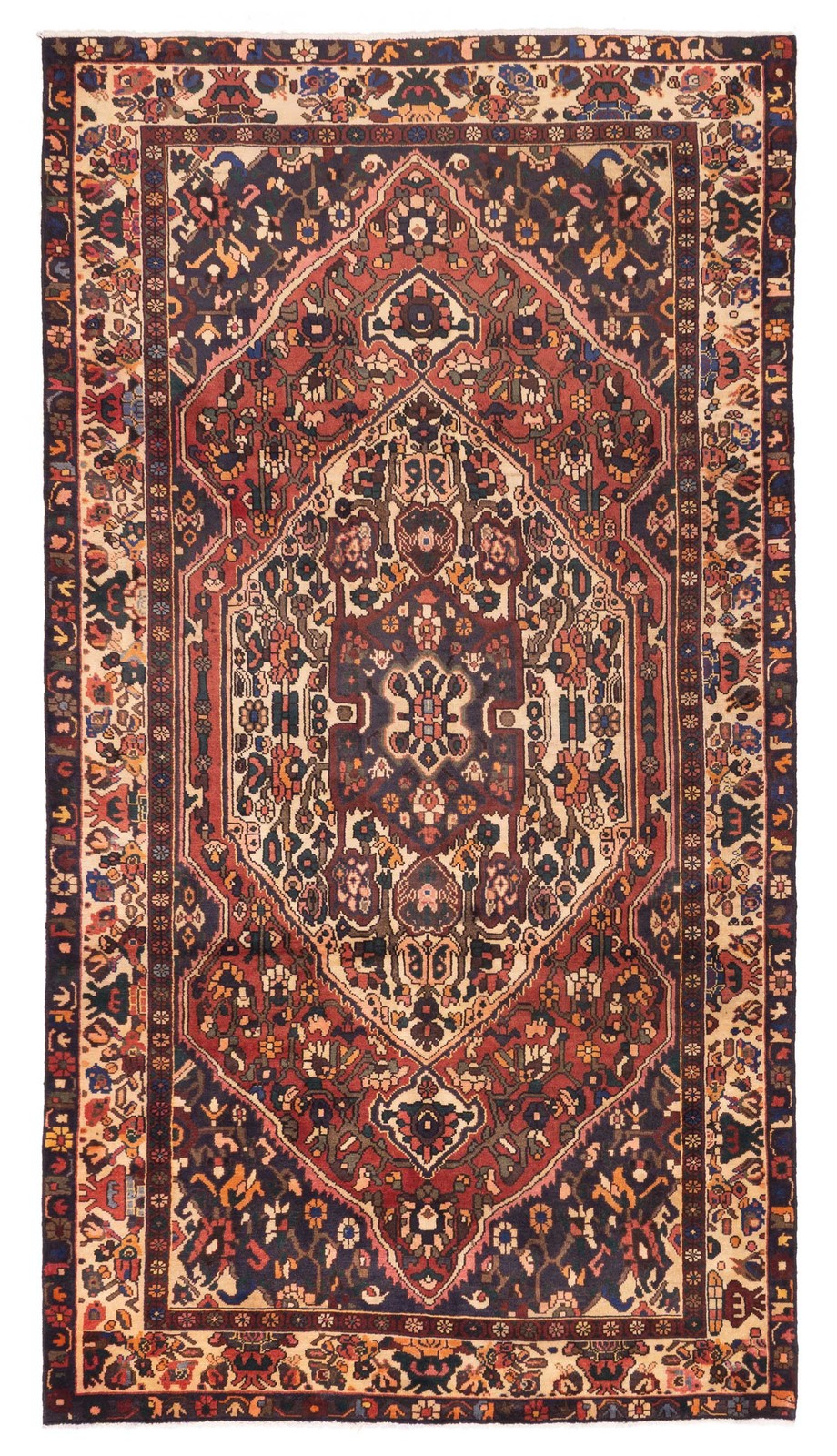 5'3" x 9'9" Vintage Hand Knotted Area Rug Traditional Oriental Wool Carpet gallery