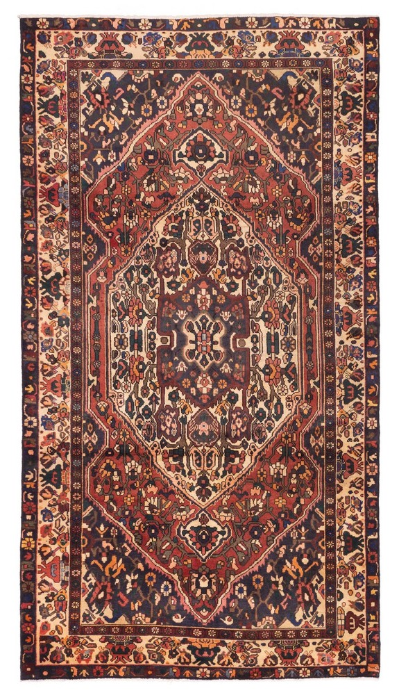 5'3" x 9'9" Vintage Hand Knotted Area Rug Traditional Oriental Wool Carpet