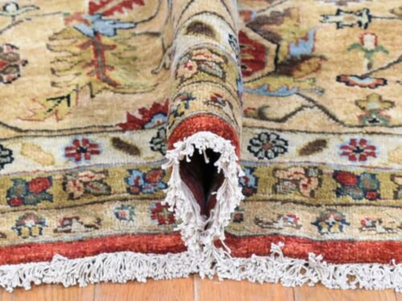Exquisite Rust Red Color, Original Heriz Collection Rug 11'9" x 14'10" gallery