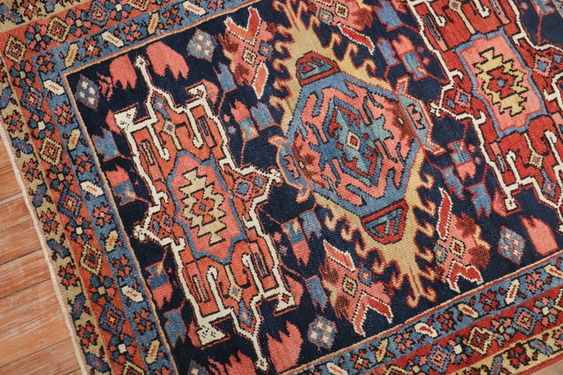 Antique Karajeh Rug 3'7''x4'3' gallery