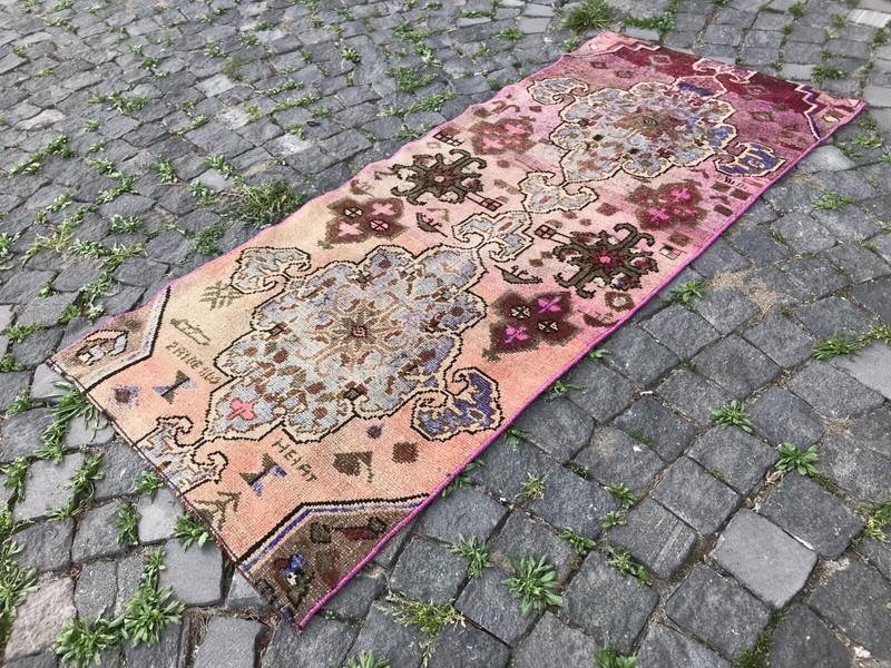 Handmade Rug Turkish Area Rug Vintage Rug Oushak Rug Antique Rug Bohemian Rug gallery