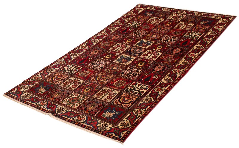 Vintage Geometric Area Rug 5'3" x 9'10" Traditional Hand-Knotted Wool Carpet gallery