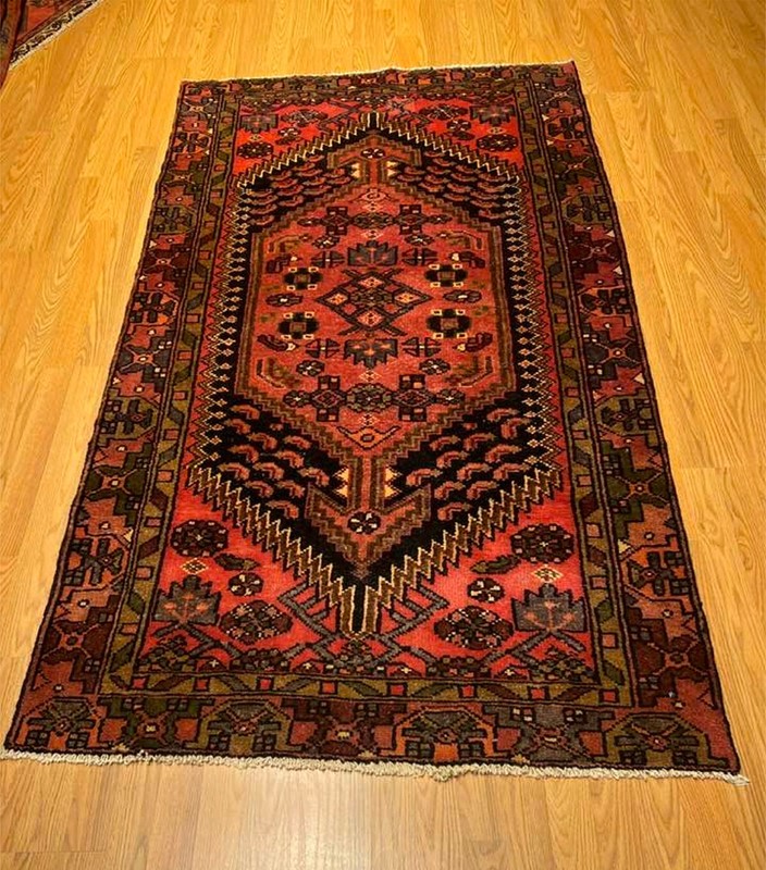 4 x 7 Handmade Village Made Kurdish Tribal Area Rug_ Natural Dye Soft Fine Wool gallery
