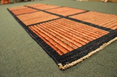 60 X 165 CM Stunning Natural Vegetable Dye Gabbeh Contemporary Hallway Runner