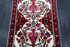 5X3 MUSEUM MASTERPIECE MINT ANTIQUE HAND KNOTTED ORGANIC DYE BAKHTIARII WOOL RUG