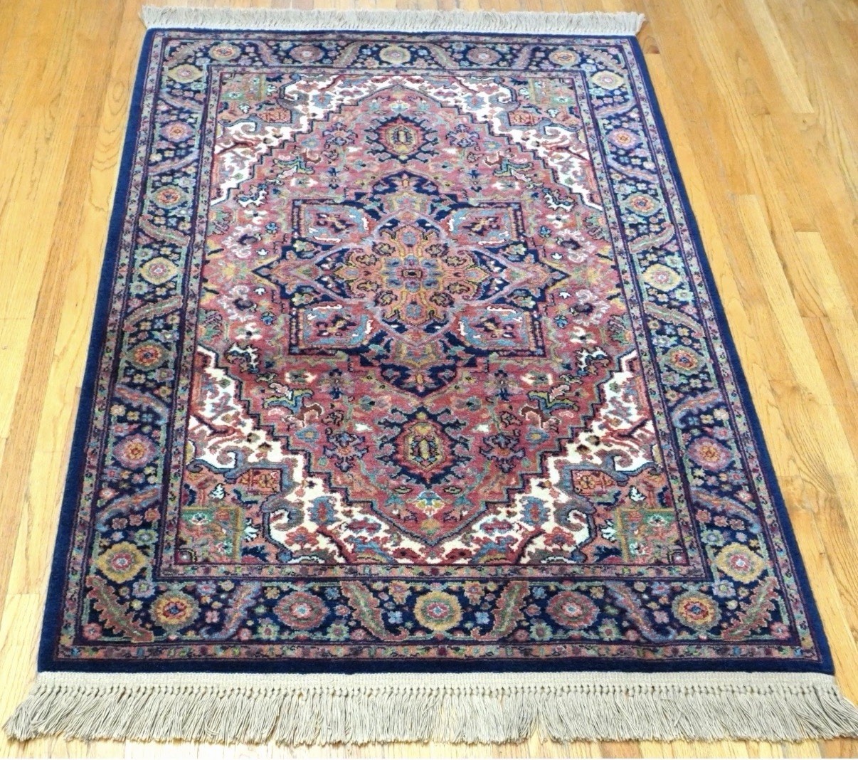Original Karastan Herizz 700-726 Wool Rug 4'3" x 6' Excellent gallery
