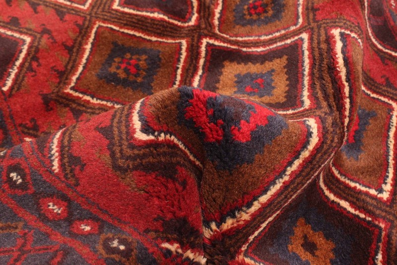 Vintage Traditional Hand-Knotted Area Rug 3'0" x 6'9" Oriental Wool Carpet gallery