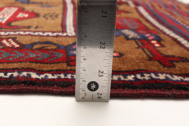 3'11" x 6'0" Vintage Hand Knotted Area Rug Traditional Oriental Wool Carpet gallery