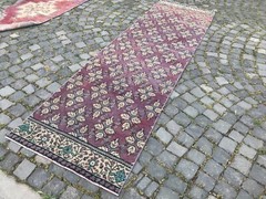 Handmade Rug Turkish Area Rug Vintage Rug Oushak Rug Antique Rug Bohemian Rug