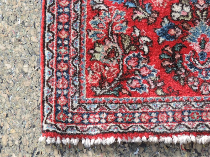 2x4ft. Handmade Super Sarouk Kanape Wool Rug gallery