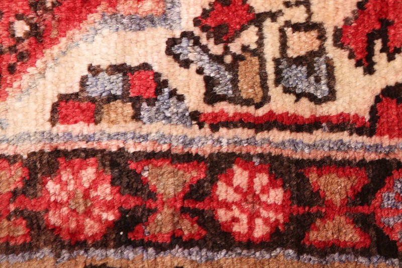 Vintage Hand-knotted Runner Rug 4'1" x 14'9" Traditional Oriental Wool Carpet gallery