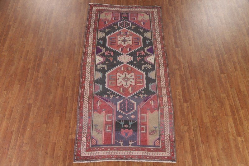 Traditional Geometric Pattern Handmade Wool Area Rug 5x9 ft Living Room Carpet gallery