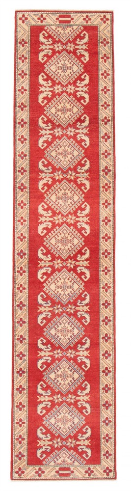 Vintage Hand-knotted Runner Rug 2'7" x 11'9" Traditional Oriental Wool Carpet
