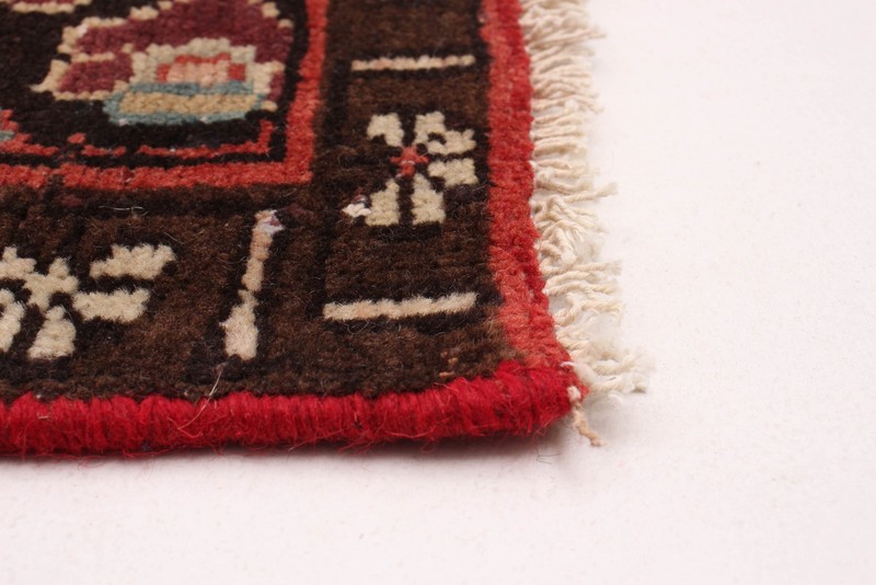Vintage Hand-Knotted Carpet 4'0" x 6'9" Traditional Oriental Wool Area Rug gallery