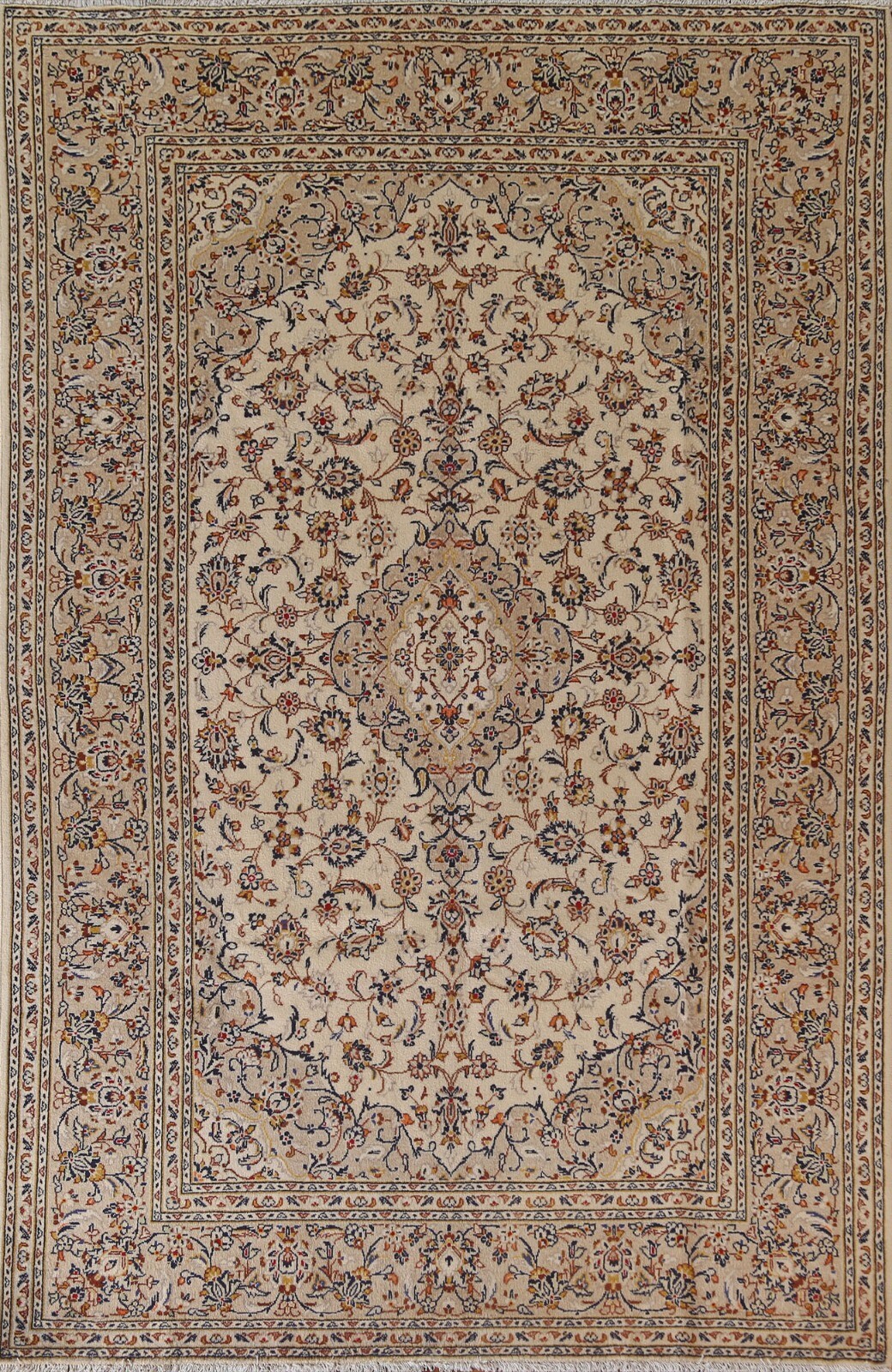 Floral Vintage Traditional Area Rug 6x10 Hand-knotted Wool gallery