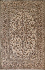 Floral Vintage Traditional Area Rug 6×10 Hand-knotted Wool