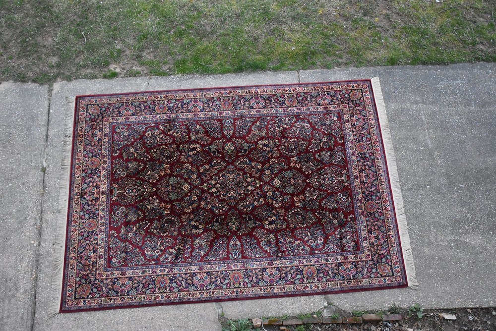 KARASTAN RUG Original Collection 700/785 RED SAROUK 8.8x12 Nice #KER55