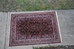 KARASTAN RUG Original Collection 700/785 RED SAROUK 8.8×12 Nice #KER55
