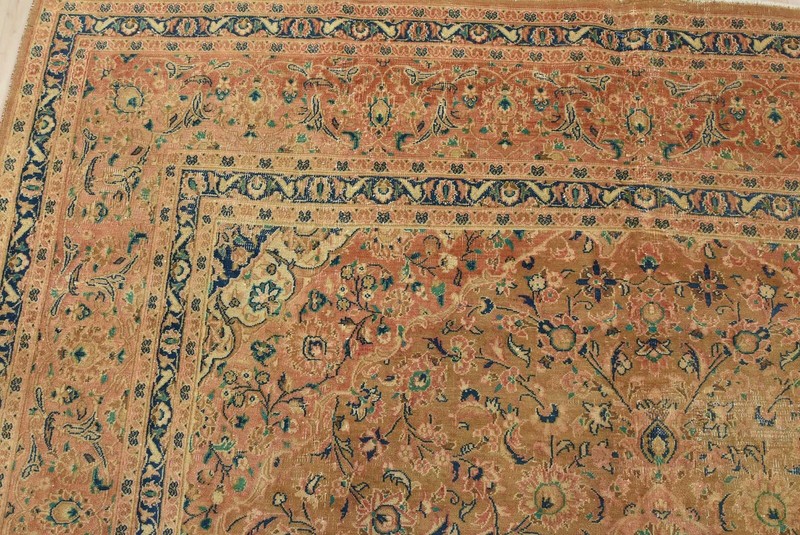 Vintage Anatolia 9’7” x 12’4” Brown Distressed Wool Hand-Knotted Oriental Rug gallery