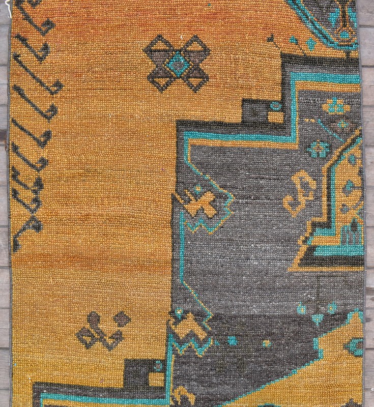 Antique AMAZING Runner 32''x139'' Long Corridor Carpet Runner Hallway Rug 2x11 gallery
