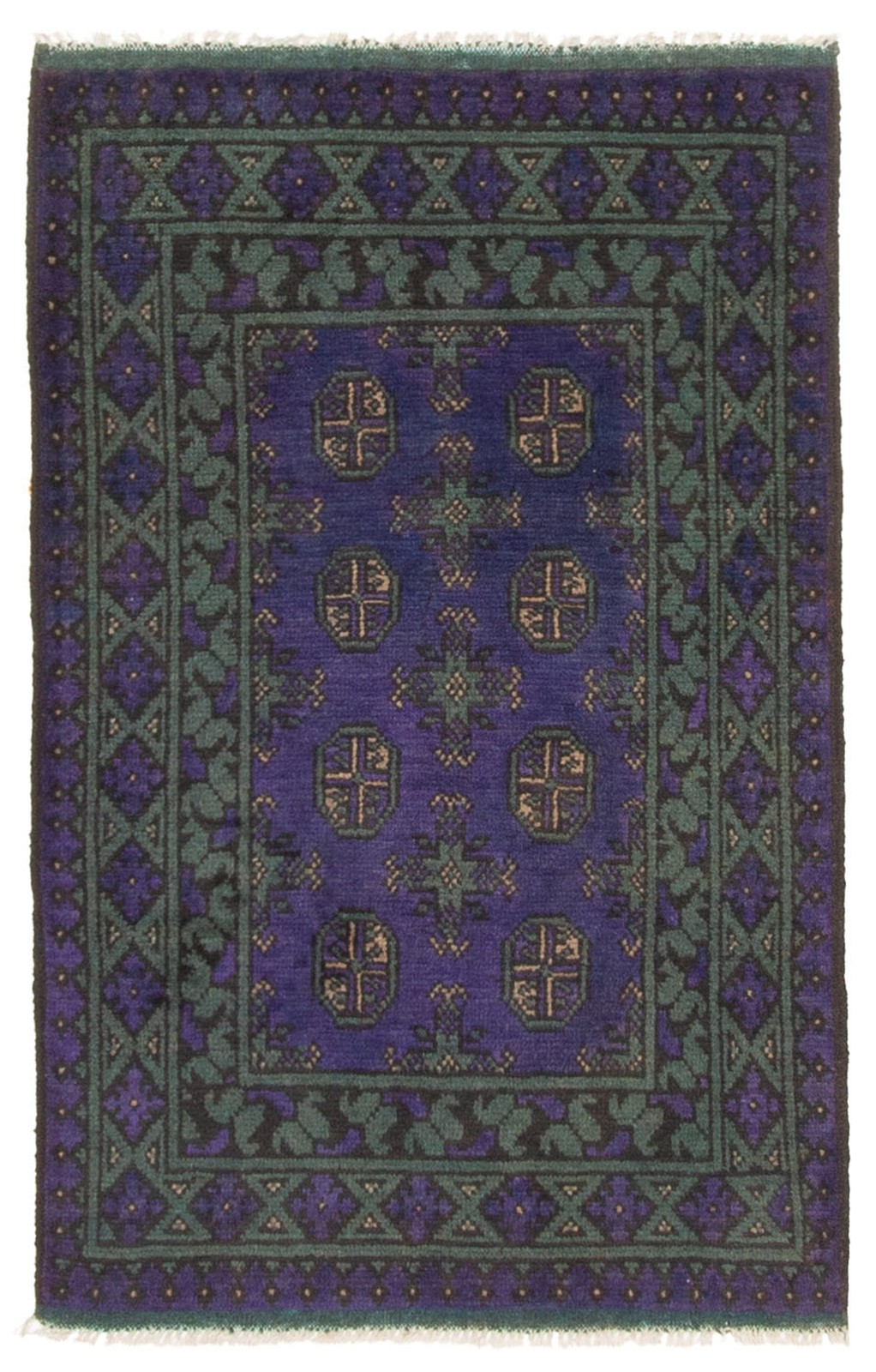 Traditional Vintage Hand-Knotted Area Rug 2'8" x 3'11" Oriental Wool Carpet gallery
