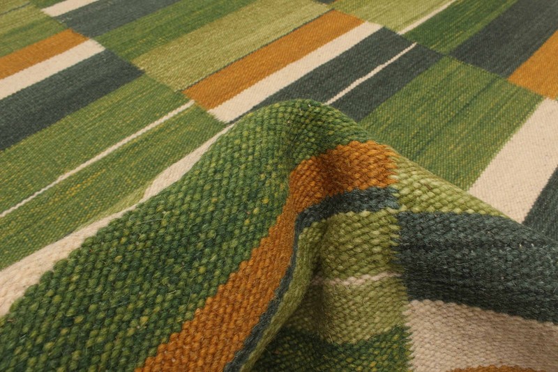 Vintage Hand Woven Area Rug 5'6" x 8'6" Traditional Wool Oriental Carpet gallery
