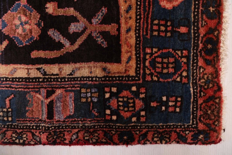 Vintage Hand-Knotted Area Rug 4'6" x 7'5" Traditional Oriental Wool Carpet gallery