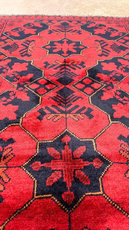 2'6'' X 4' Vintage Carpet Natural Village Rug Handmade Rug.SKU:A1734 gallery