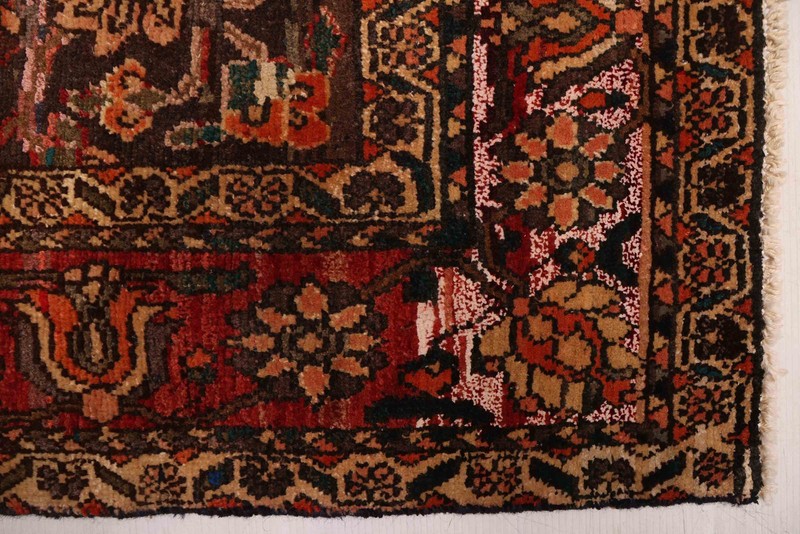 Vintage Traditional Hand-Knotted Area Rug 4'9" x 6'11" Oriental Wool Carpet gallery