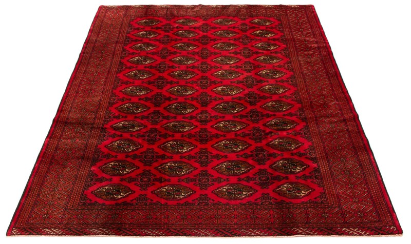 Vintage Hand-Knotted Area Rug 6'5" x 9'0" Traditional Wool Carpet gallery