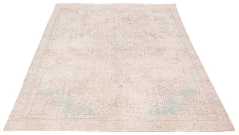 Vintage 8'0" x 11'5" Traditional Hand Knotted Vegetable Dye Wool Area Rug gallery
