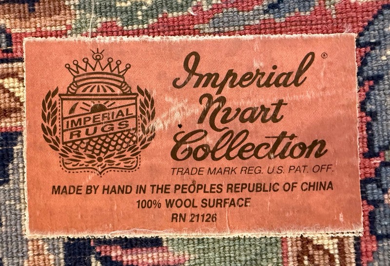 Fine Imperial Handmade Vintage Rug 24" x 36" , 100% Wool, good condition gallery