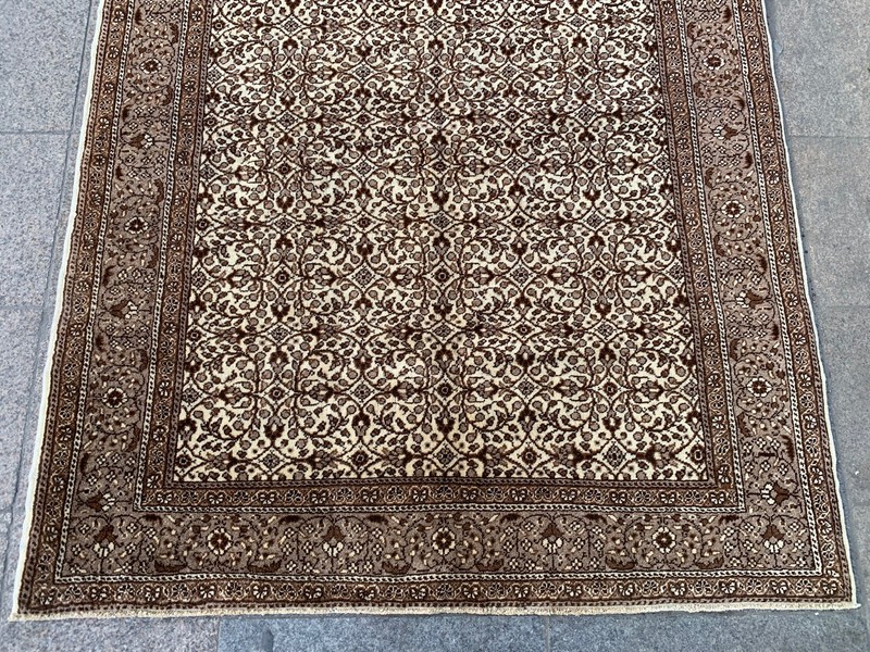 5'3'' X 7'2'' Vintage Carpet Natural Village Rug Handmade Rug.SKU:K1711 gallery