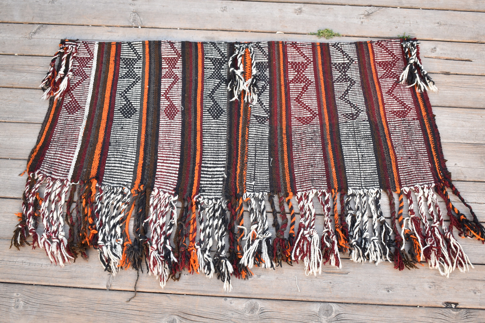 Turkoman Rug 15''x35'' Door Hanging Asmalik Rug Collector's Wall Hanging Rug gallery