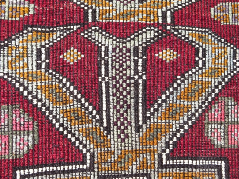 Anatolia Small Kilim, SmallRug, Doormat, Bedroom Rug, Cute Rug, Mini Rug 35"x46" gallery