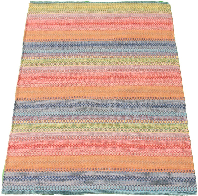 Vintage Hand Woven Area Rug 4'0" x 5'10" Traditional Wool Oriental Carpet gallery