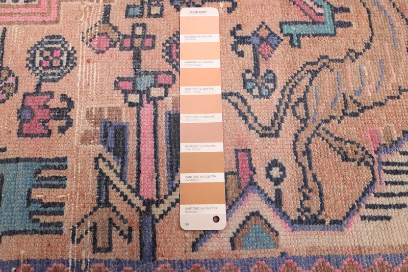 Traditional Vintage Hand-Knotted Area Rug 4'9" x 8'5" Oriental Wool Carpet gallery