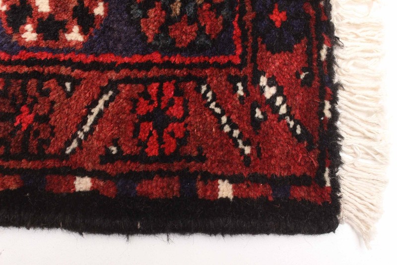 Vintage Hand-Knotted Area Rug 4'6" x 7'1" Traditional Oriental Wool Carpet gallery