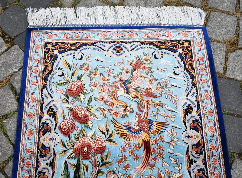 Silk Bamboo Rug 100 % Bamboo Silk Rug 2 x 3 ft Home Decor Rug Bamboo Wall Rug gallery