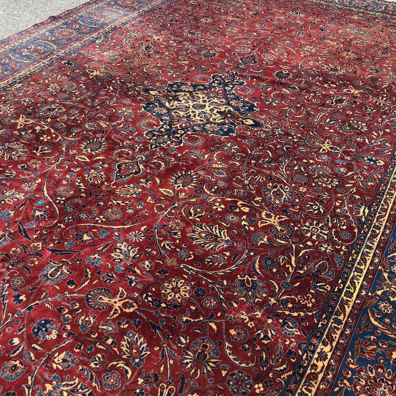 Finest Quality Agra 10x17 Rug, Museum Piece, Handmade In India, Manchester Wool gallery