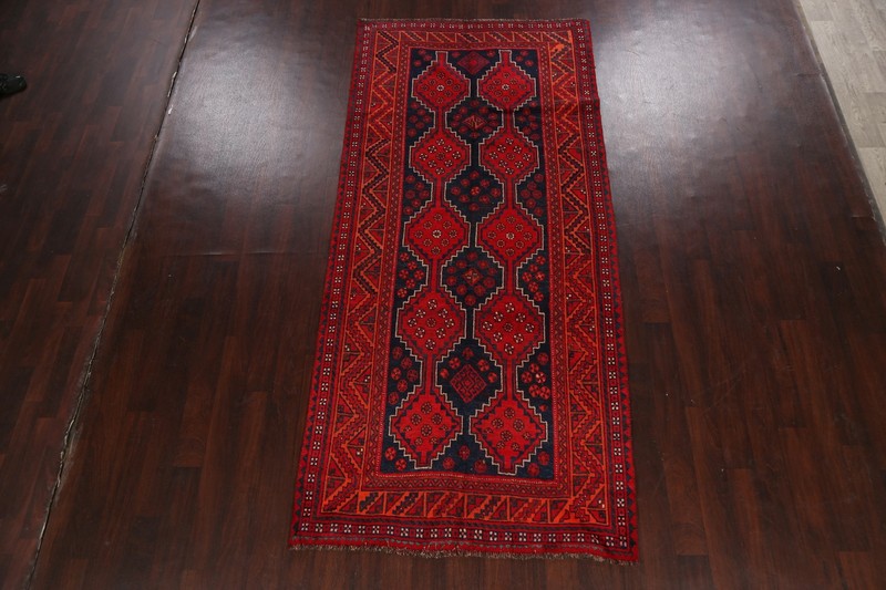 Antique Geometric Traditional Oriental Area Rug Hand-knotted Wool 5x10 Carpet gallery