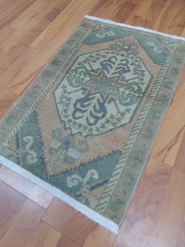 Handmade Botanic Rug Aztec Rug Antique Natural Wool Rug Decor Rug Oriental Rug gallery
