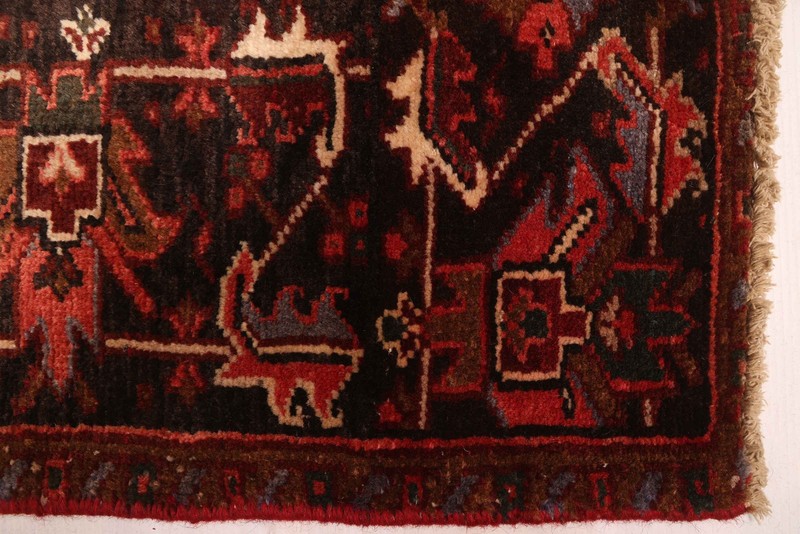 Vintage 9'6" x 12'7" Traditional Hand Knotted Vegetable Dye Wool Area Rug gallery