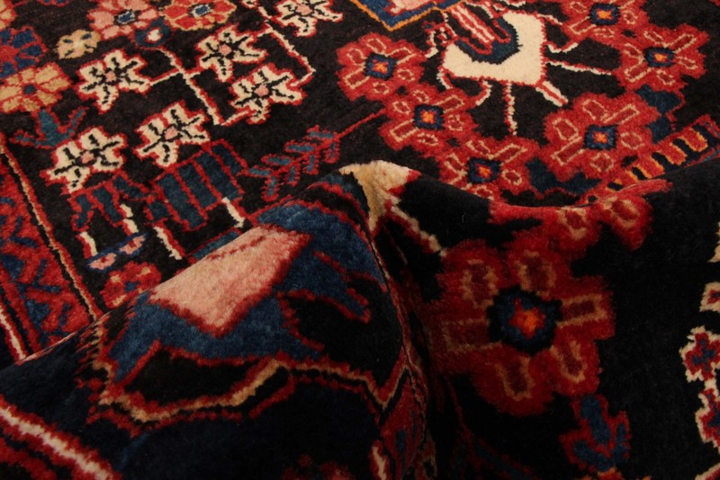 Vintage Hand-knotted Runner Rug 3'10" x 15'7" Traditional Oriental Wool Carpet gallery
