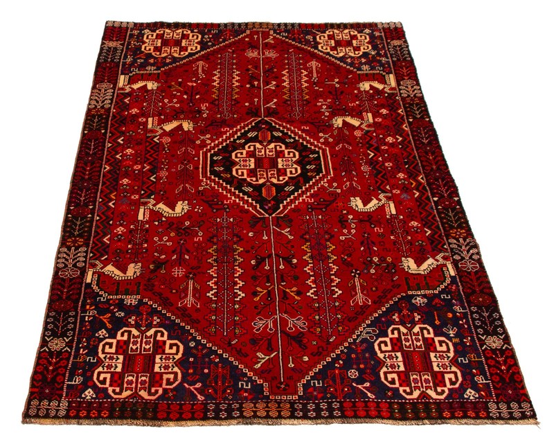 Traditional Vintage Hand-Knotted Area Rug 4'11" x 8'5" Oriental Wool Carpet gallery