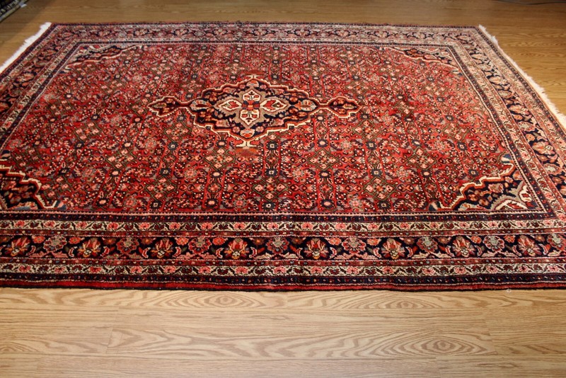 Circa 1930's handmade 8'x11' HAMADAN Lilihan Rug matches Heriz, sarouk rugs gallery