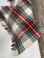 Vintage 1950’s Nephin Rug Republic of Ireland 100% Pure Wool Stadium Blanket